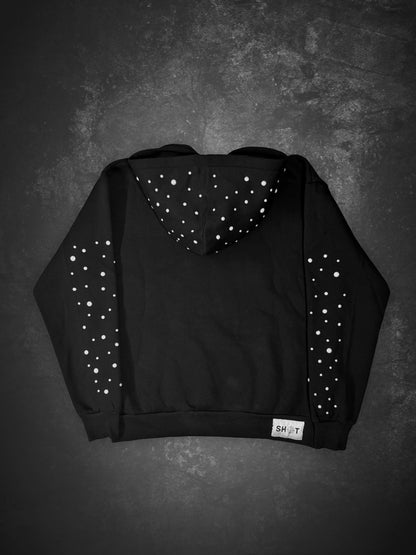 BLACK COSMIC HOODIE