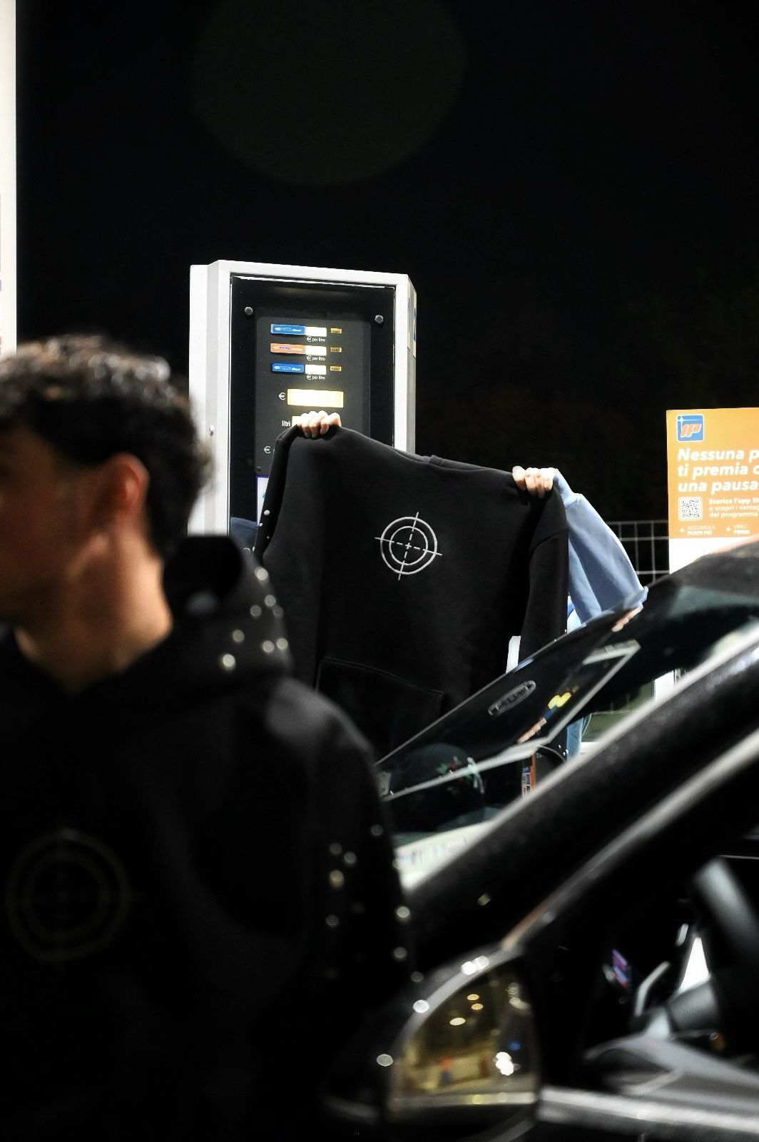 BLACK COSMIC HOODIE