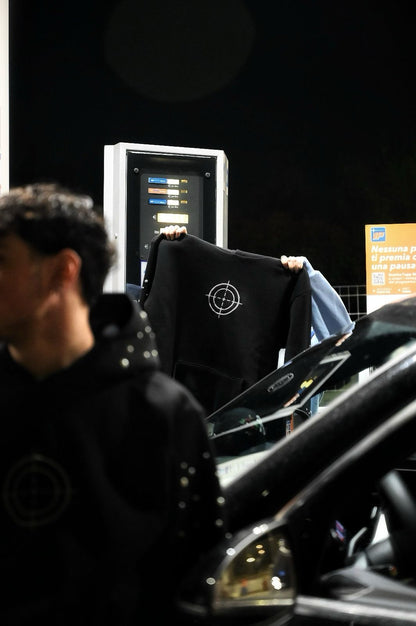 BLACK COSMIC HOODIE
