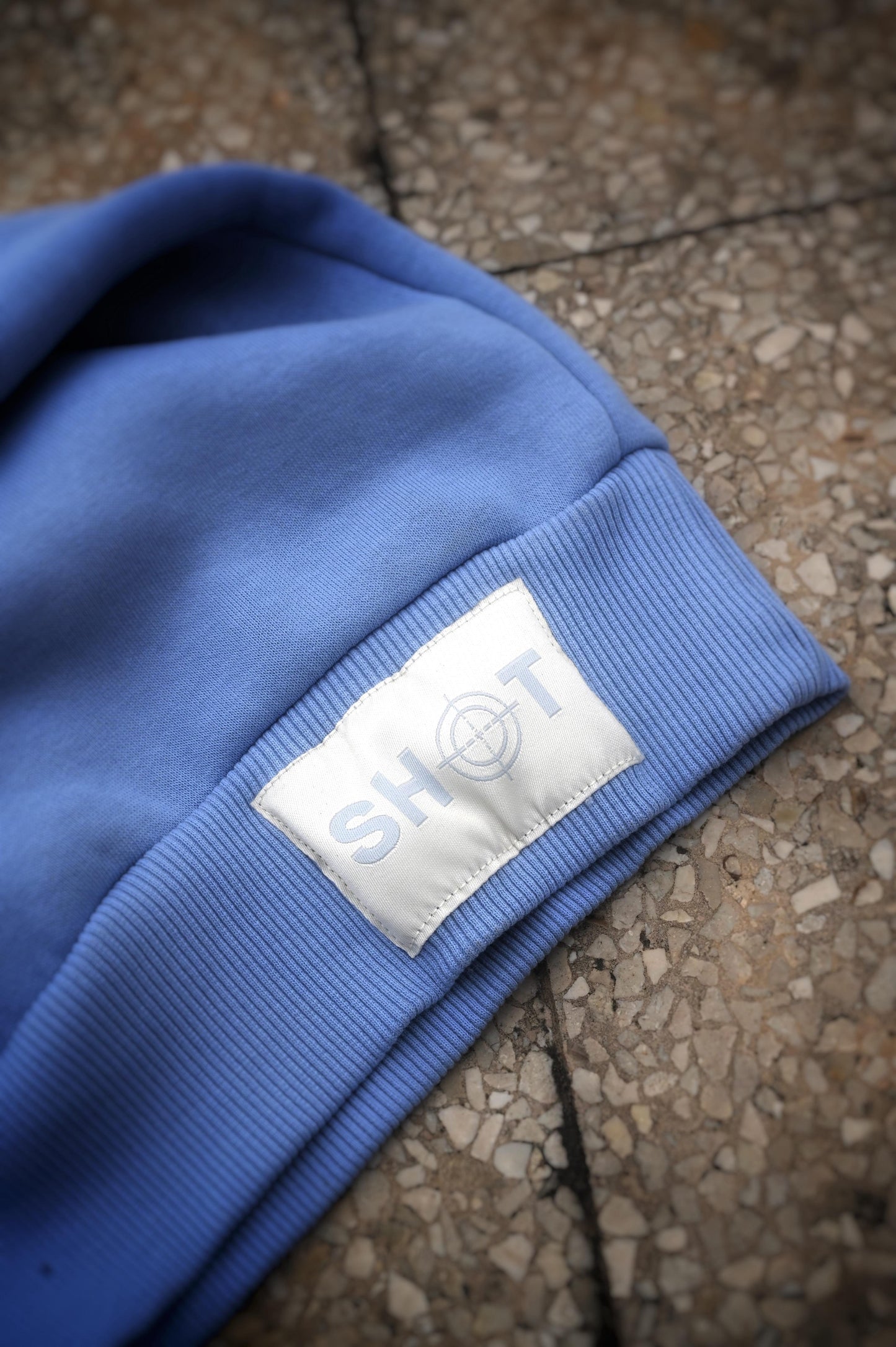 LIGHT BLUE COSMIC HOODIE